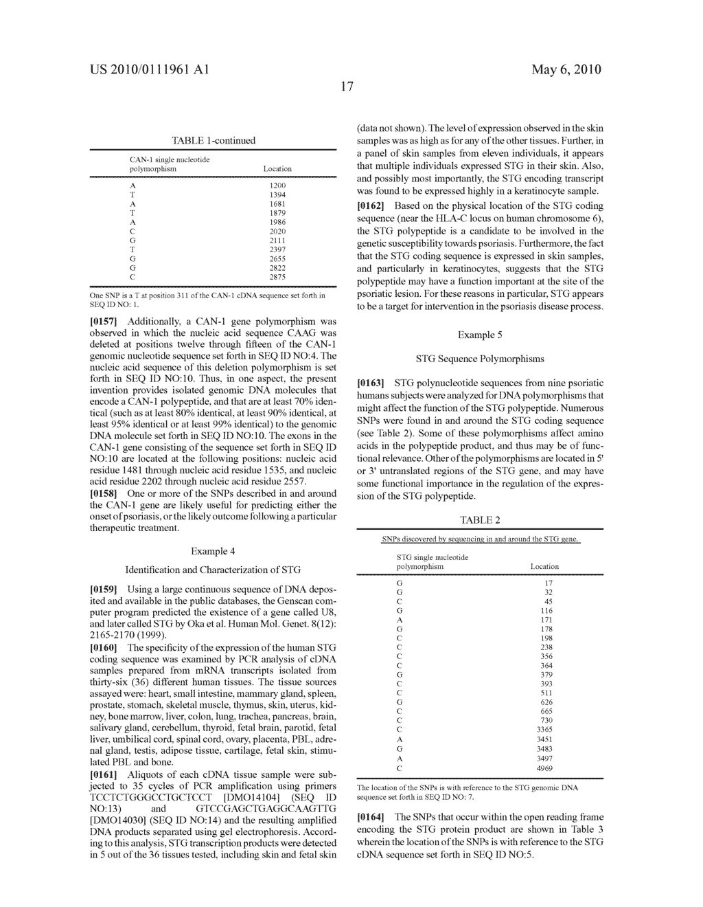 COMPOSITIONS AND METHODS FOR DIAGNOSING OR TREATING PSORIASIS - diagram, schematic, and image 18