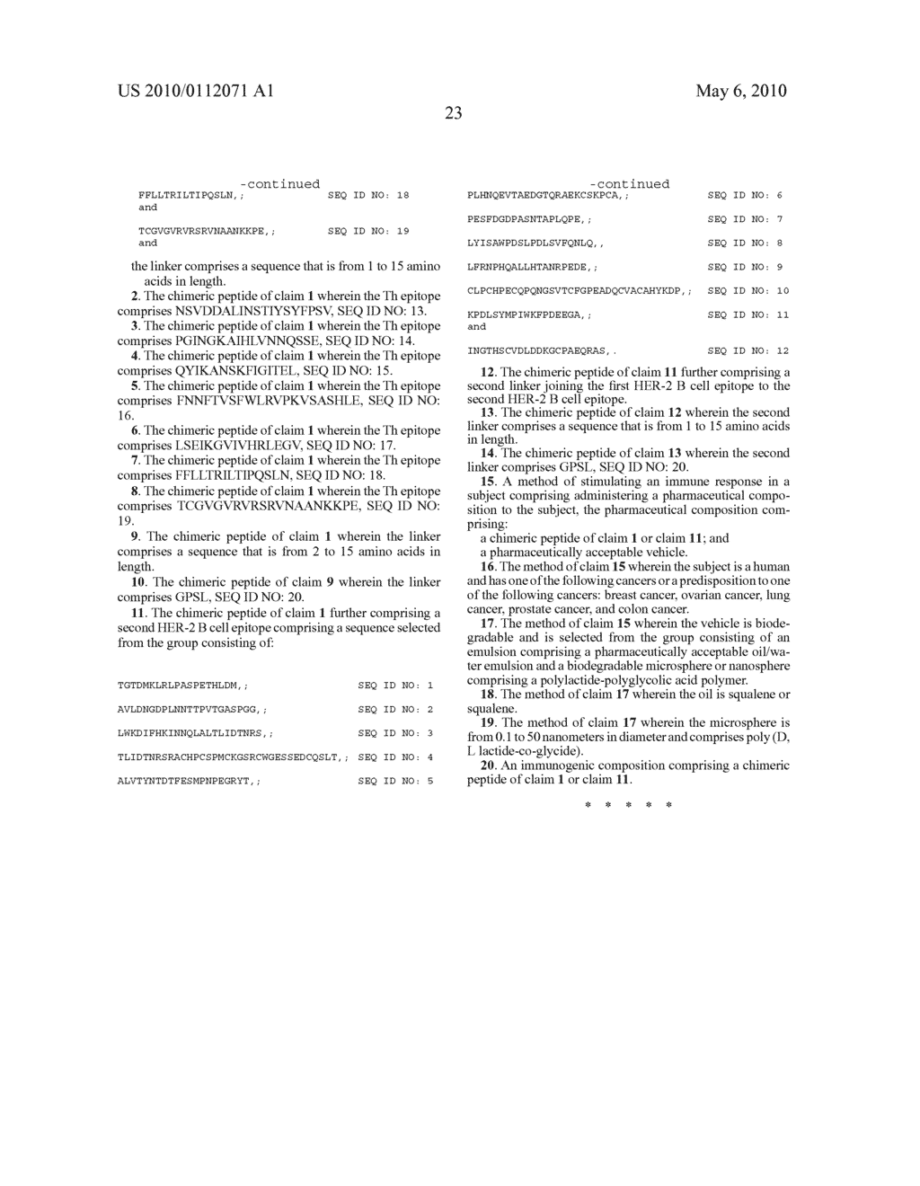 POLYPEPTIDES AND POLYNUCLEOTIDES FOR ENHANCING IMMUNE REACTIVITY TO HER-2 PROTEIN - diagram, schematic, and image 34