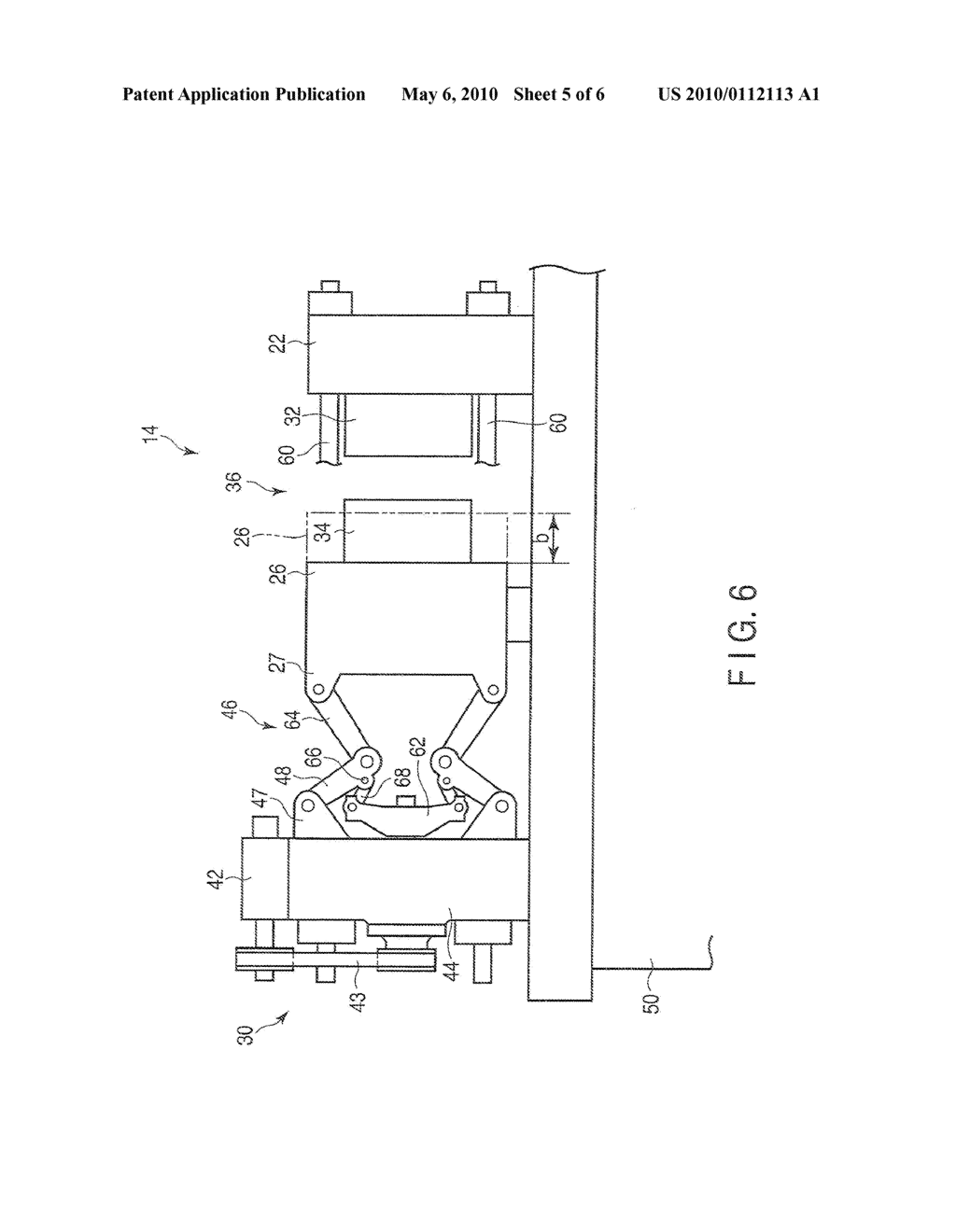 MOLD FASTENING DEVICE AND METHOD OF CONTROLLING THE MOLD FASTENING DEVICE - diagram, schematic, and image 06