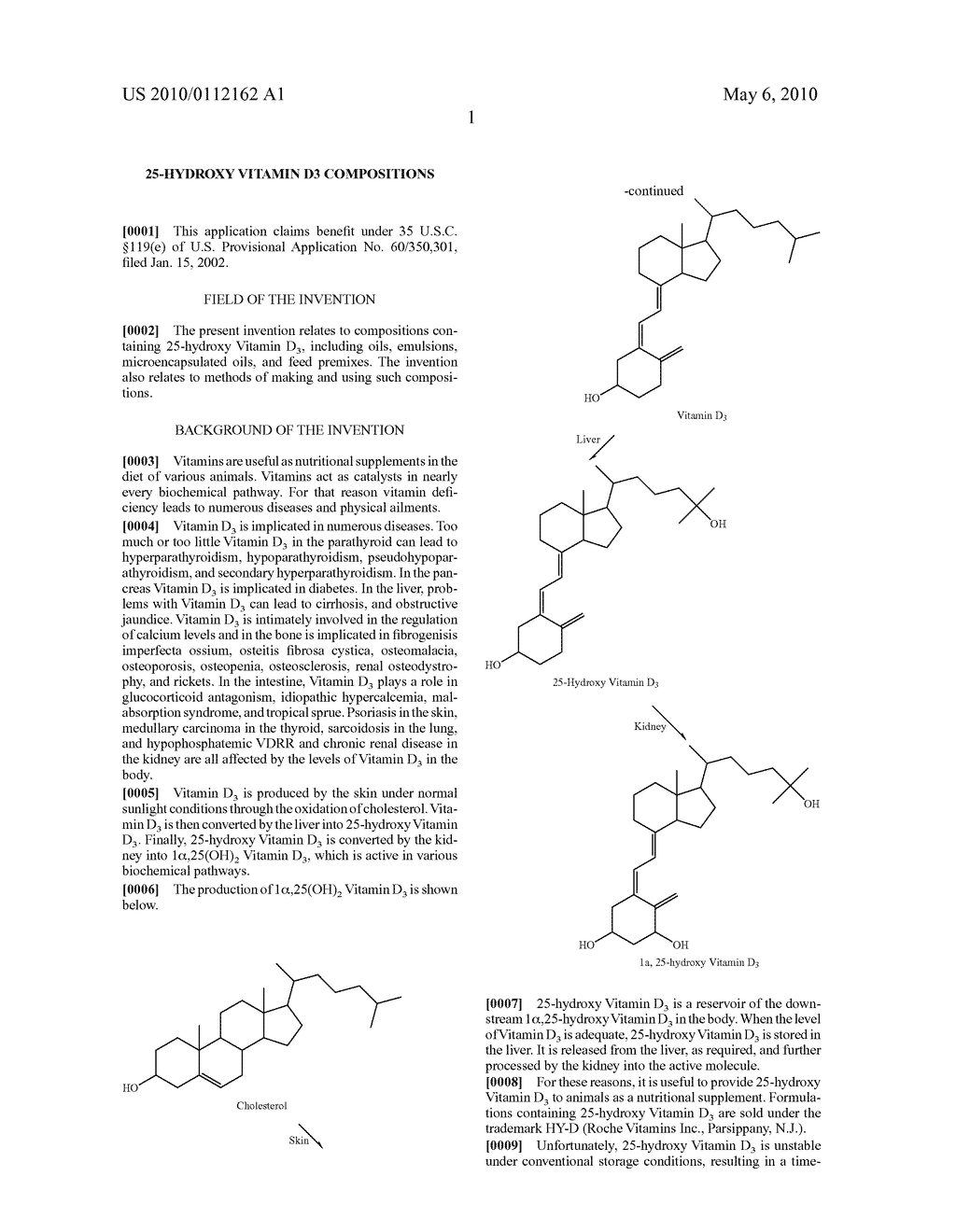 25-Hydroxy vitamin D3 compositions - diagram, schematic, and image 10