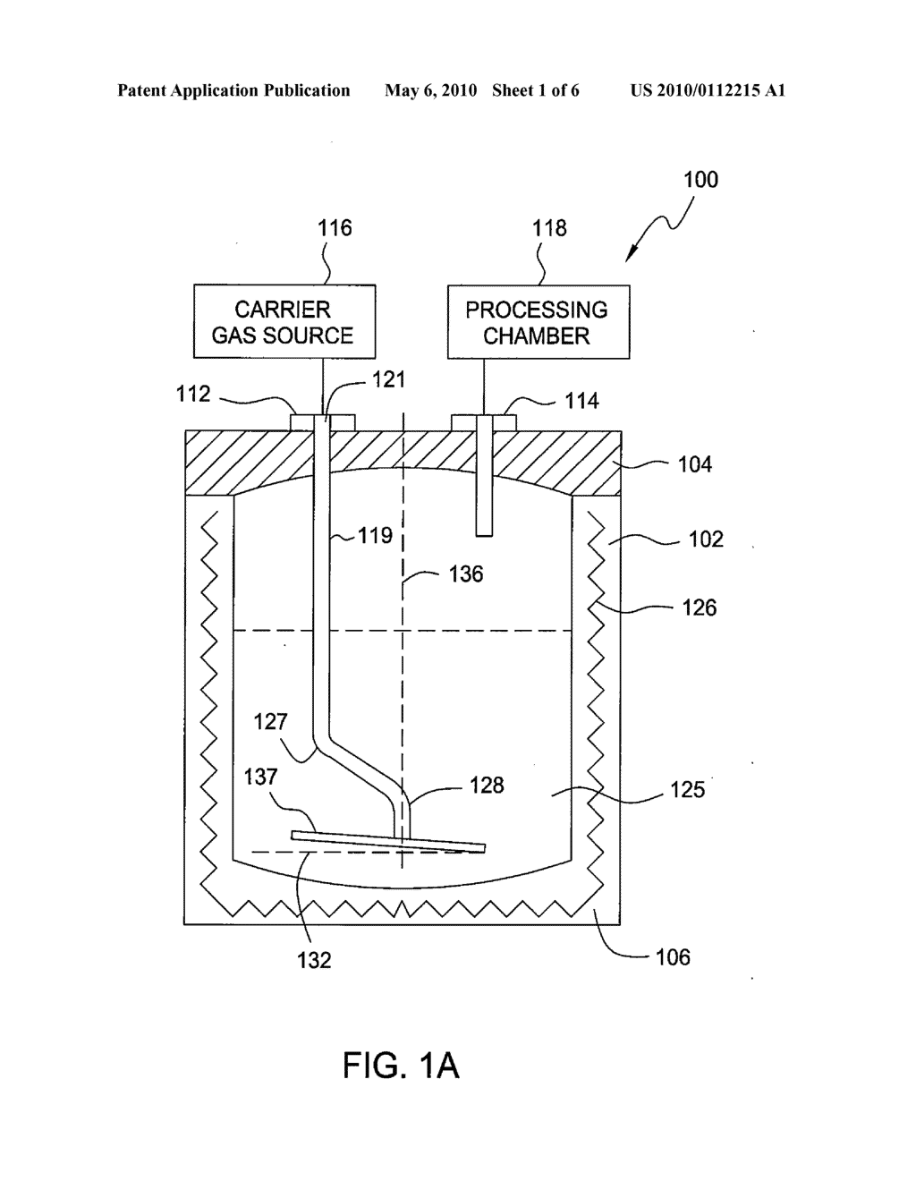 CHEMICAL PRECURSOR AMPOULE FOR VAPOR DEPOSITION PROCESSES - diagram, schematic, and image 02