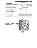 Metallized insulative labeling material diagram and image