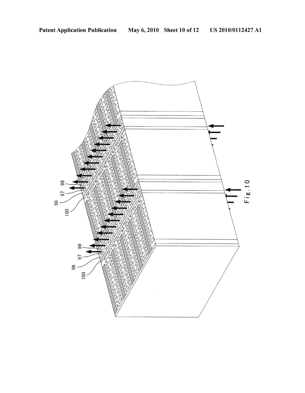 BATTERY AND HEAT EXCHANGER STRUCTURE THEREOF - diagram, schematic, and image 11