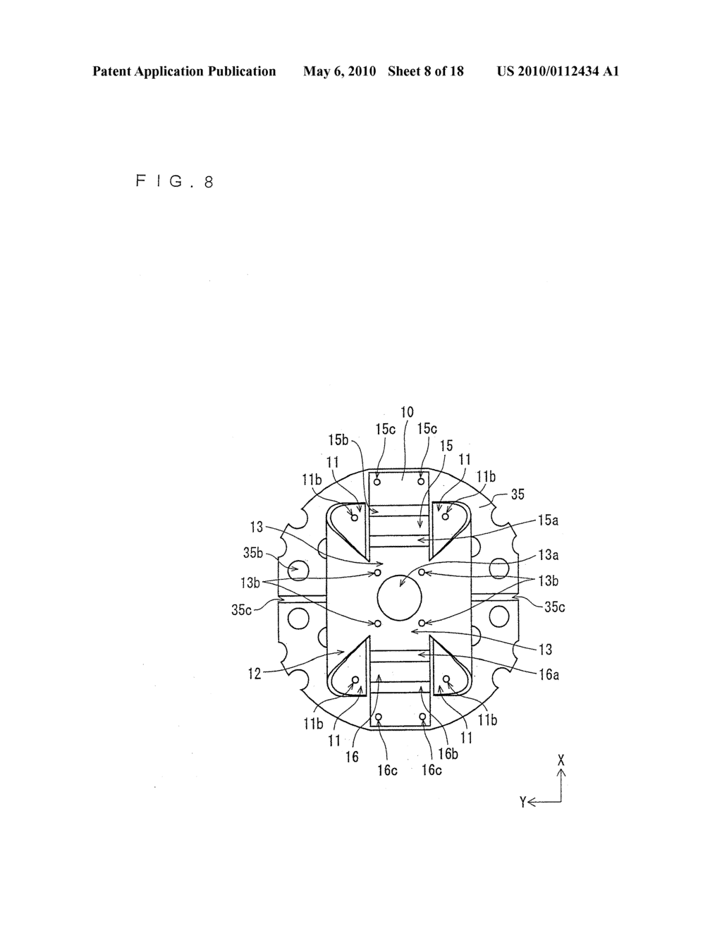 CYLINDRICAL SECONDARY BATTERY HAVING STRUCTURE IN WHICH ELECTRODE ASSEMBLY IS CONNECTED WITH SEALING COVER VIA COMBINATION OF CURRENT COLLECTOR PLATE AND CURRENT COLLECTOR LEAD - diagram, schematic, and image 09