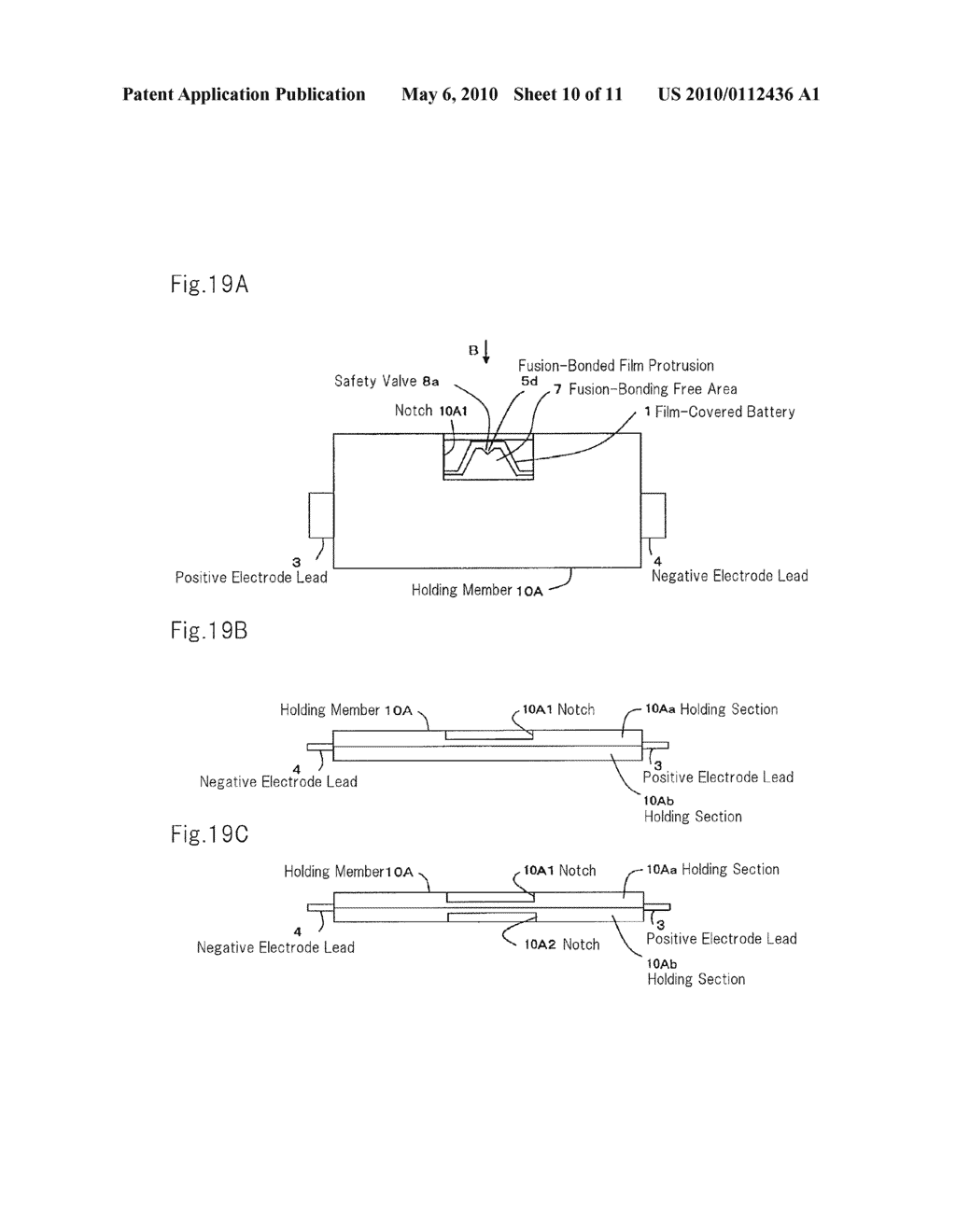 PACKAGED BATTERY, STACKED BATTERY ASSEMBLY, AND FILM-COVERED BATTERY - diagram, schematic, and image 11