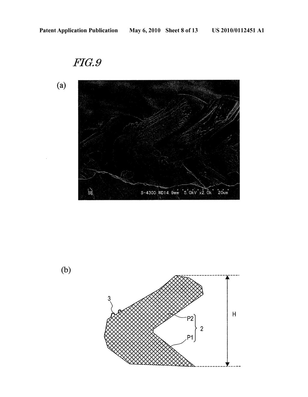 NEGATIVE ELECTRODE FOR NONAQUEOUS ELECTROLYTE SECONDARY BATTERY - diagram, schematic, and image 09