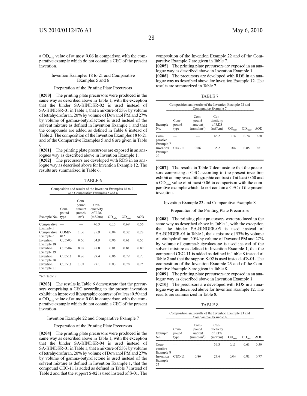 A LITHOGRAPHIC PRINTING PLATE PRECURSOR - diagram, schematic, and image 29