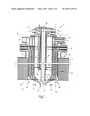 Recuperator burner having flattened heat exchanger pipes diagram and image