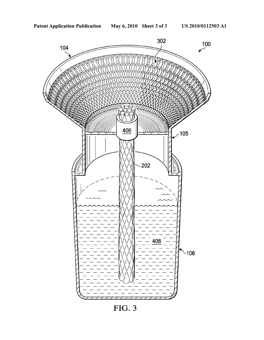 LARGE FLAME TORCH WITH TEXTURED FLAME BOWL - diagram, schematic, and image 04