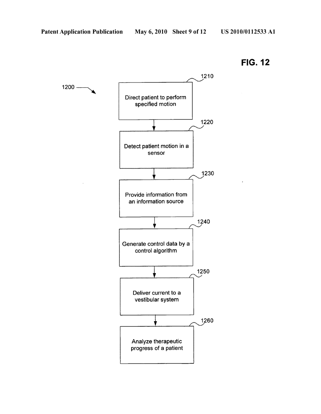 System and method of training by providing motional feedback - diagram, schematic, and image 10