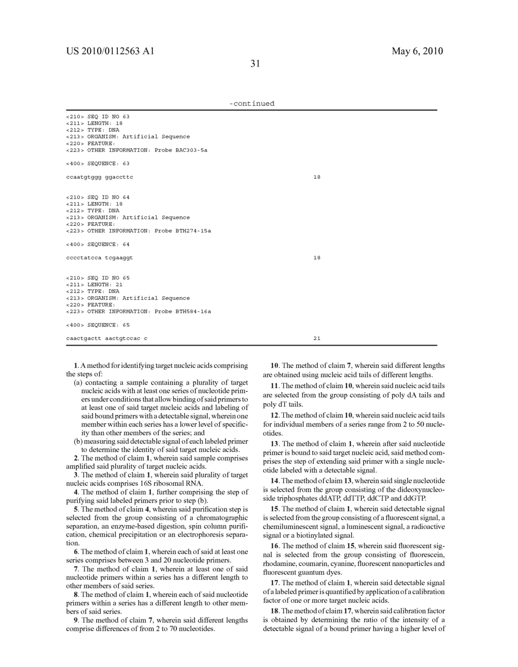 MULTIPLEX ANALYSIS OF NUCLEIC ACIDS - diagram, schematic, and image 47