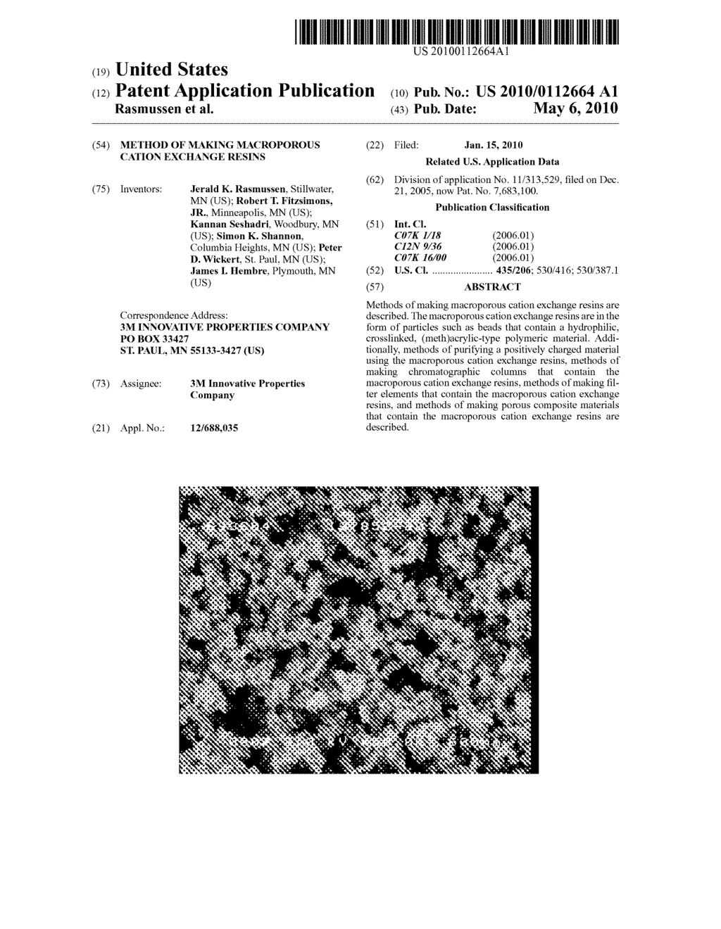 METHOD OF MAKING MACROPOROUS CATION EXCHANGE RESINS - diagram, schematic, and image 01