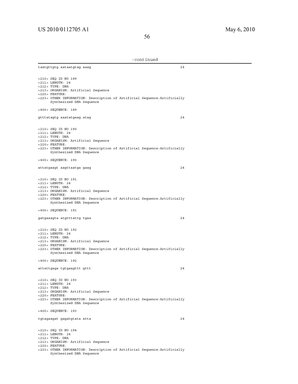 POLYNUCLEOTIDES FOR USE AS TAGS AND TAG COMPLEMENTS, MANUFACTURE AND USE THEREOF - diagram, schematic, and image 60