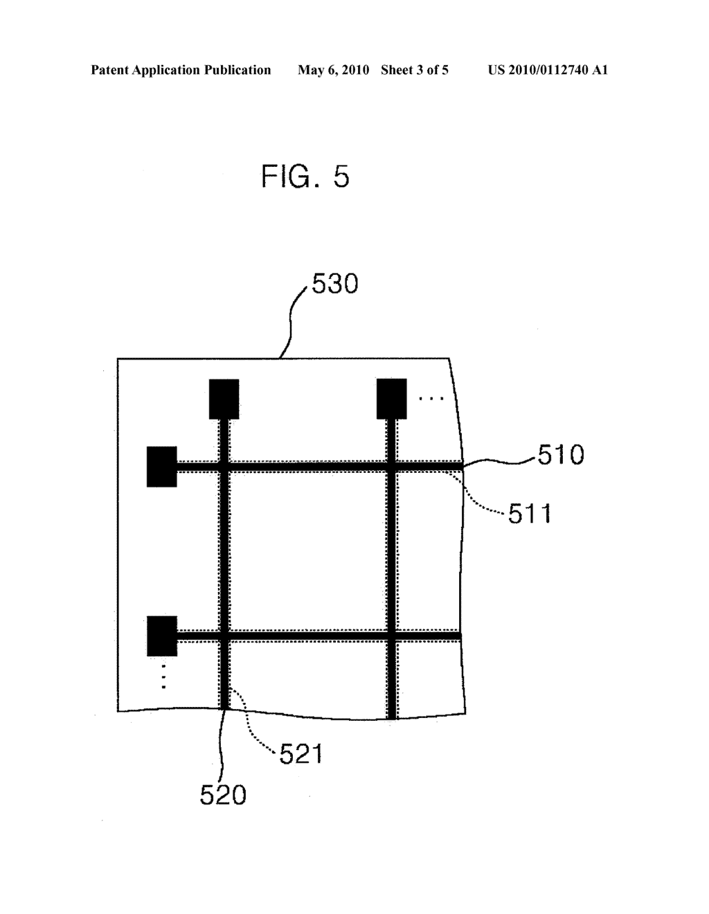 SUBSTRATE FOR LIQUID CRYSTAL DISPLAY - diagram, schematic, and image 04