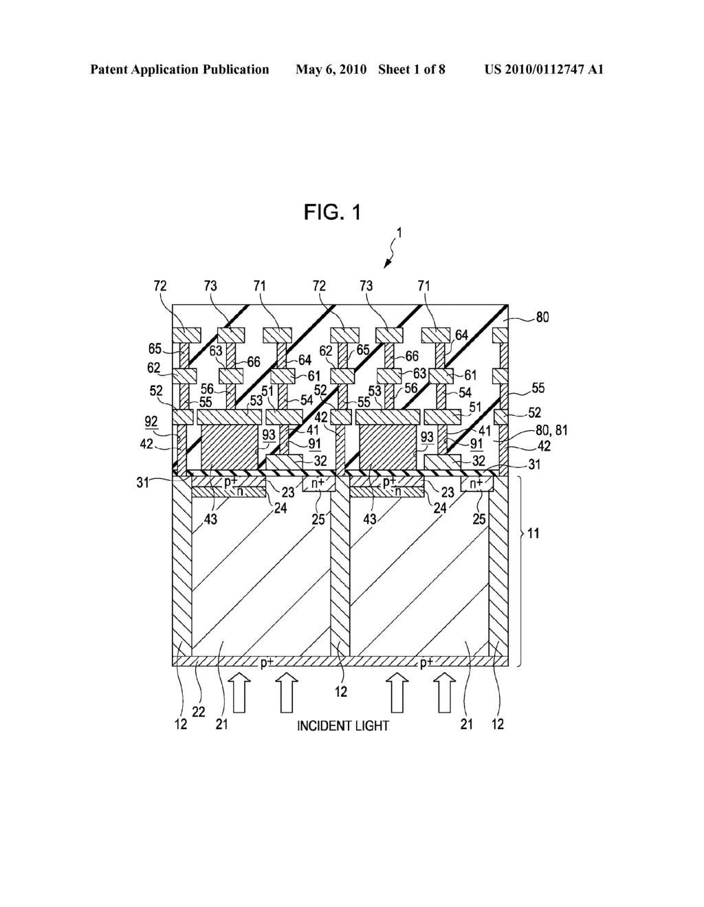 METHOD OF MAKING A SOLID-STATE IMAGING DEVICE - diagram, schematic, and image 02