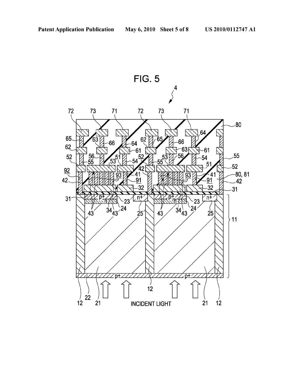 METHOD OF MAKING A SOLID-STATE IMAGING DEVICE - diagram, schematic, and image 06