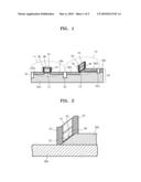 Semiconductor device including gate stack formed on inclined surface and method of fabricating the same diagram and image