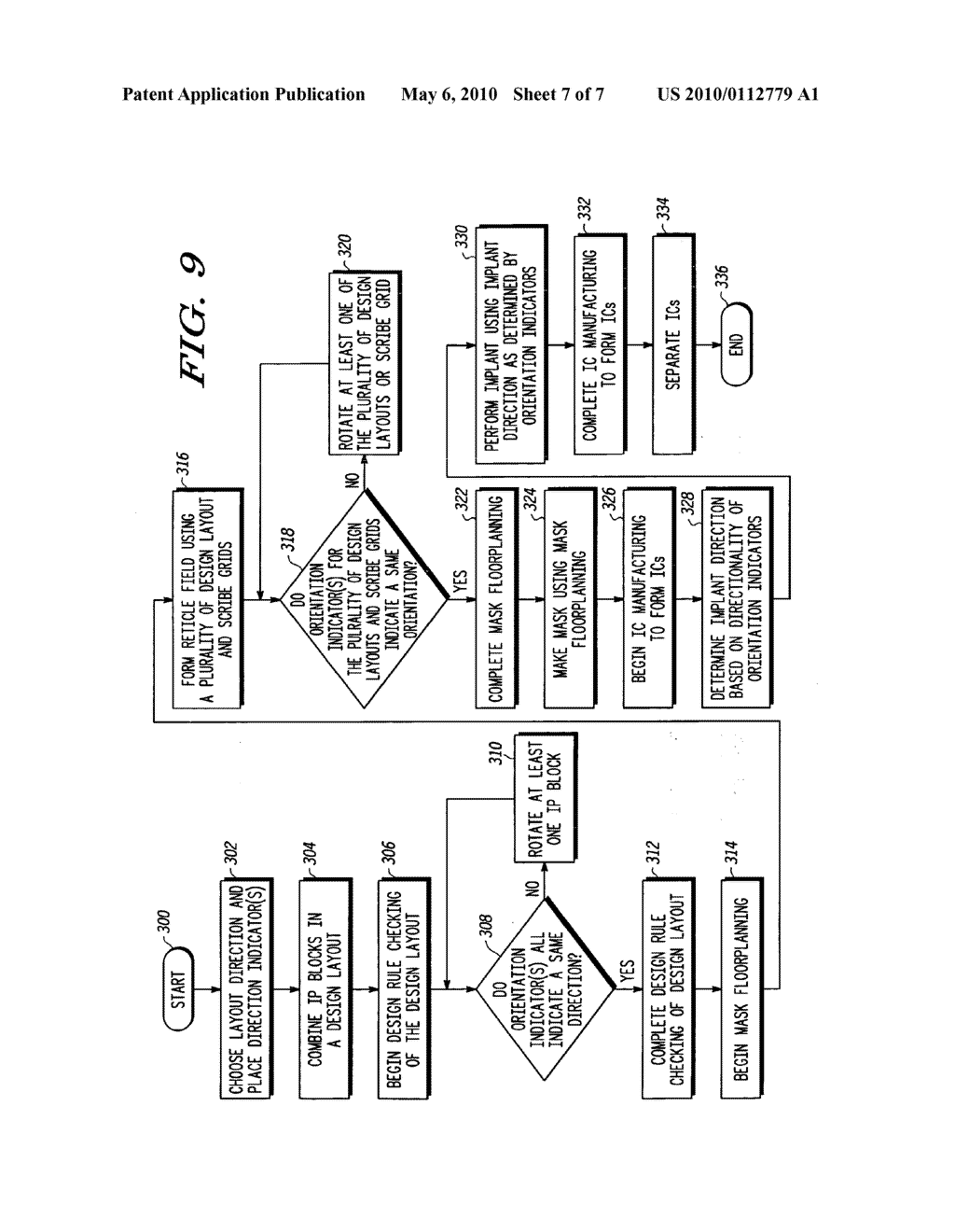 METHOD AND APPARATUS FOR INDICATING DIRECTIONALITY IN INTEGRATED CIRCUIT MANUFACTURING - diagram, schematic, and image 08