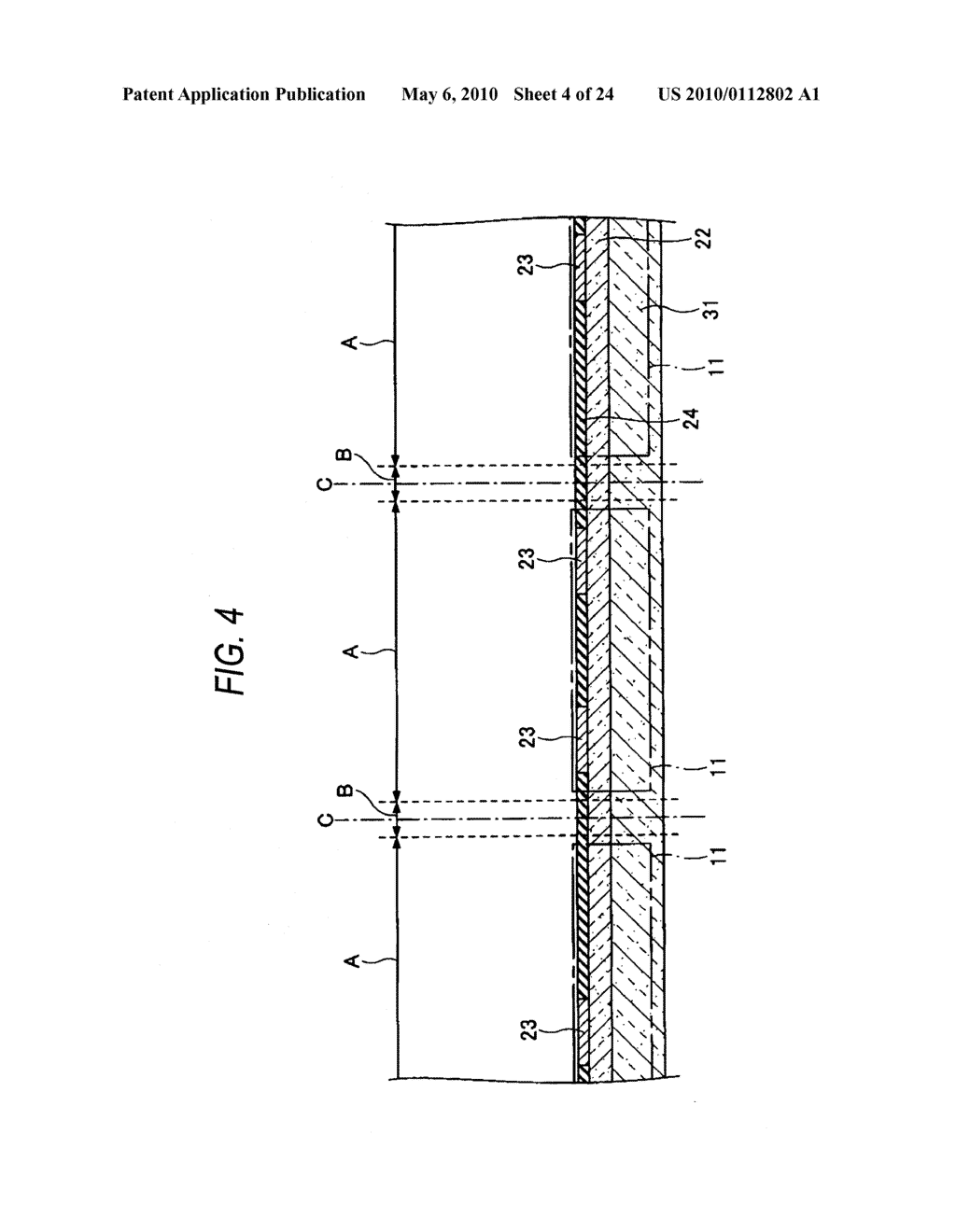 MANUFACTURING METHOD FOR SEMICONDUCTOR DEVICE EMBEDDED SUBSTRATE - diagram, schematic, and image 05