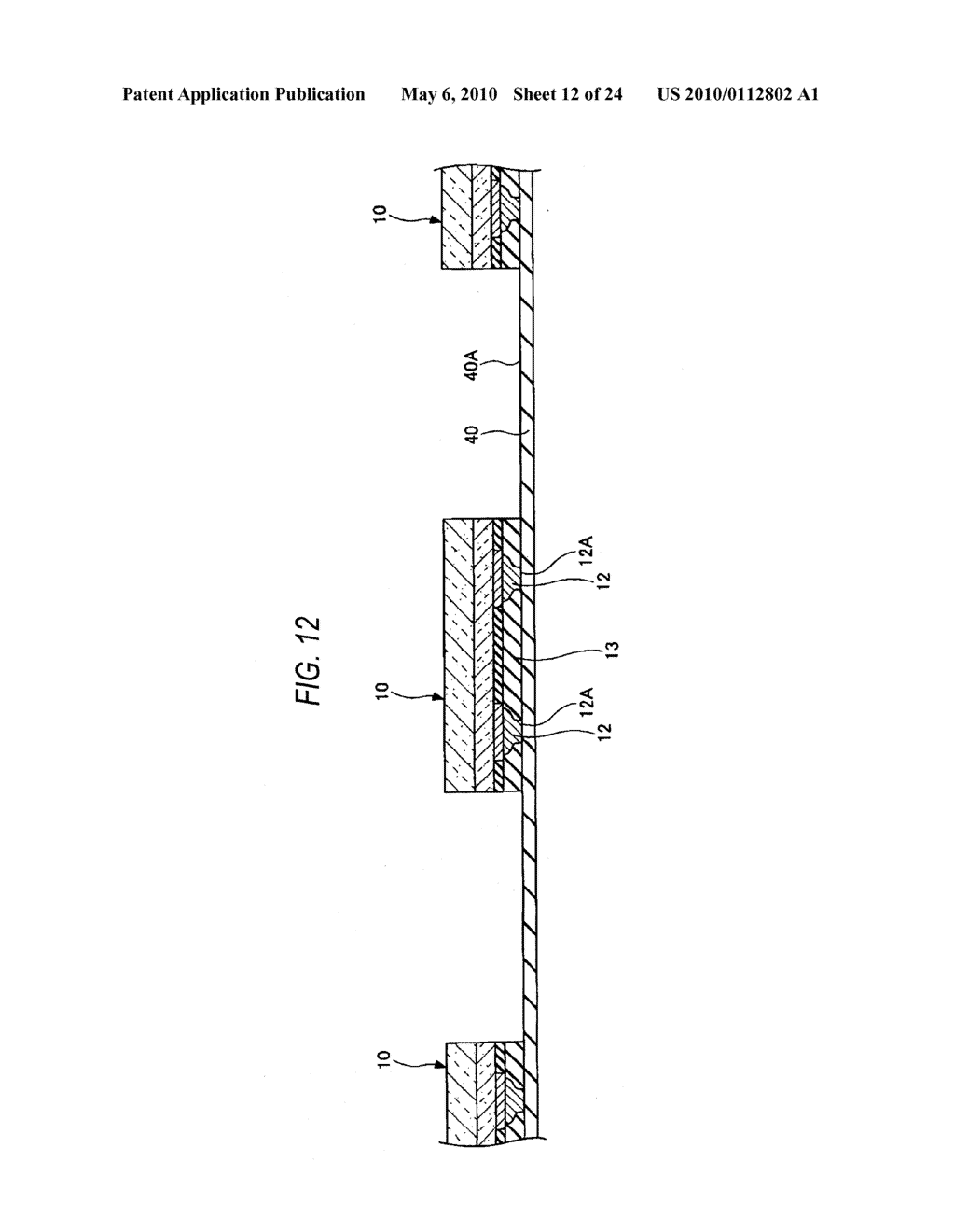 MANUFACTURING METHOD FOR SEMICONDUCTOR DEVICE EMBEDDED SUBSTRATE - diagram, schematic, and image 13