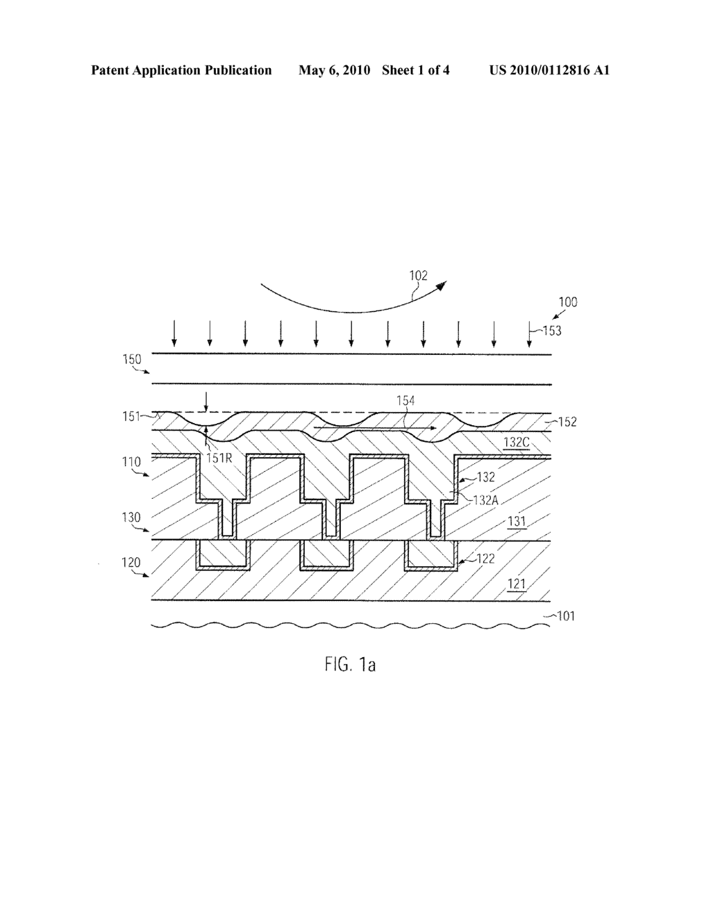 METHOD OF REDUCING NON-UNIFORMITIES DURING CHEMICAL MECHANICAL POLISHING OF MICROSTRUCTURE DEVICES BY USING CMP PADS IN A GLAZED MODE - diagram, schematic, and image 02