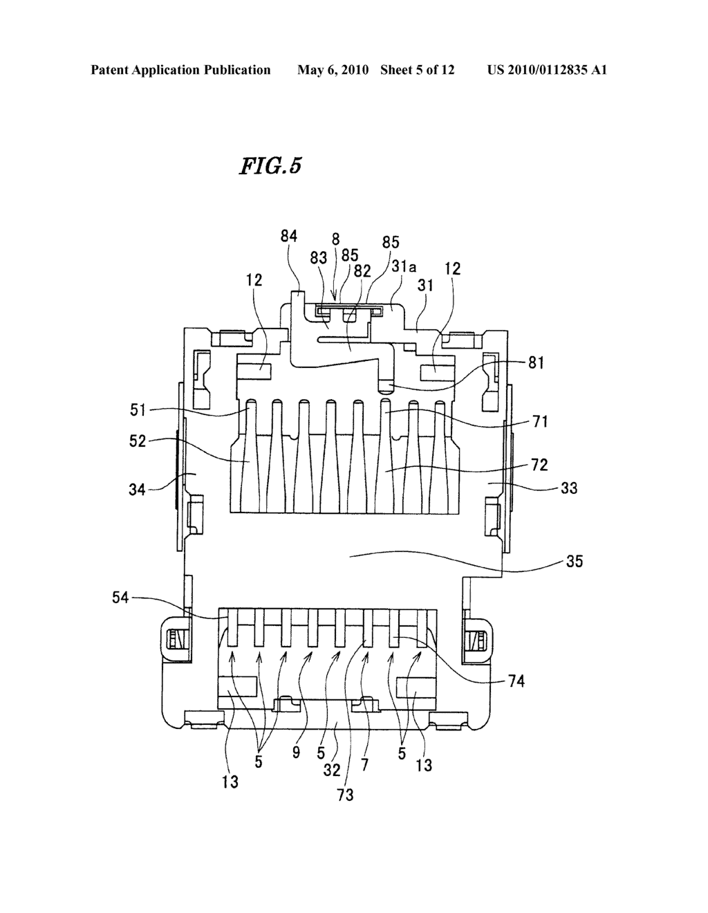 CONNECTOR FOR A CARD - diagram, schematic, and image 06