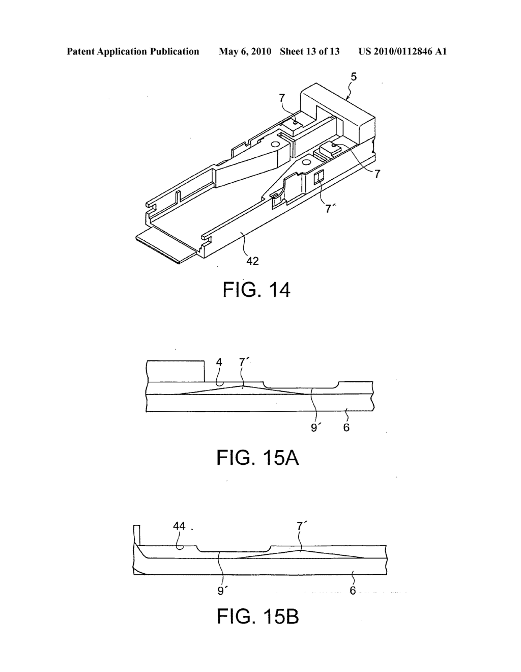 Connector of a simple structure having a locking mechanism - diagram, schematic, and image 14