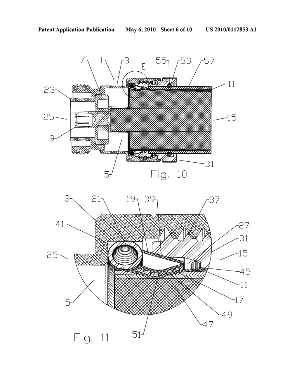 Insertion Coupling Coaxial Connector - diagram, schematic, and image 07