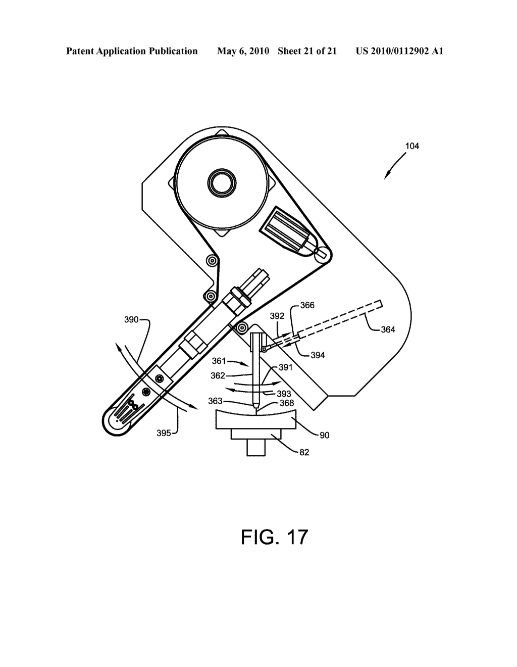 METHOD AND APPARATUS FOR PRECISION POLISHING OF OPTICAL COMPONENTS - diagram, schematic, and image 22