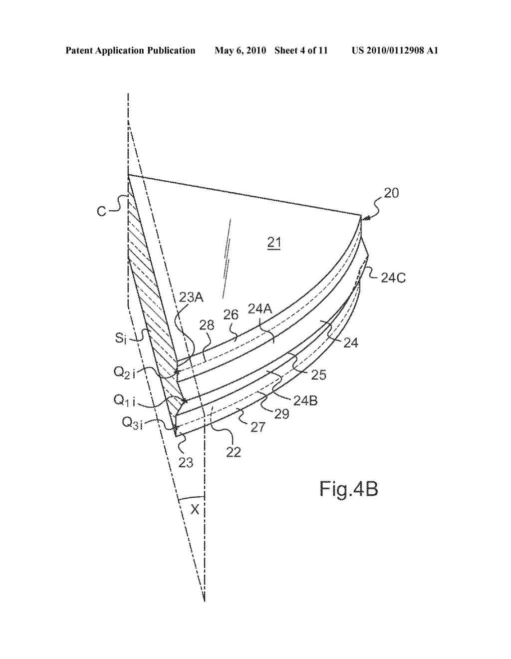 METHOD OF SHAPING AN OPHTHALMIC LENS - diagram, schematic, and image 05