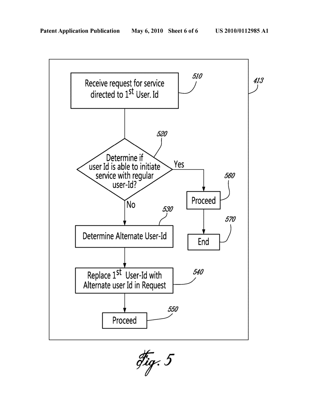 METHOD AND SYSTEM FOR IDENTIFIER MAPPING TO SERVICE CAPABILITY - diagram, schematic, and image 07