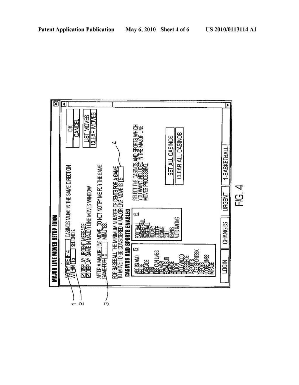 Method and System for Providing Real Time Sports Betting Information - diagram, schematic, and image 05