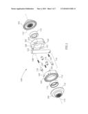 LOCKING DIFFERENTIAL WITH SHEAR PIN/SPRING ASSEMBLY diagram and image