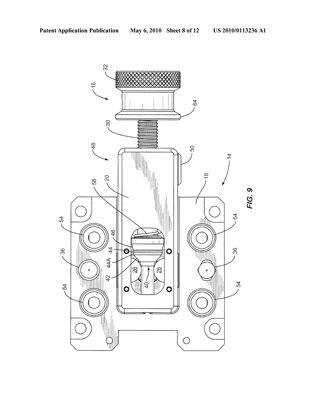 Manual Robotic Tool Changer Having Rapid Coupling Mechanism - diagram, schematic, and image 09