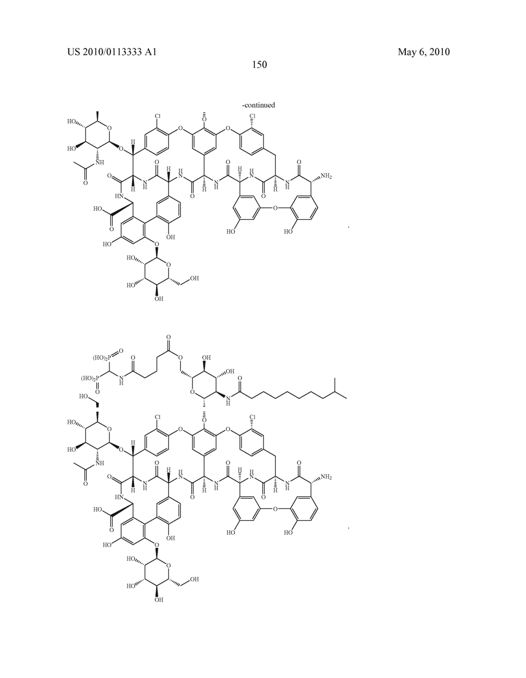 PHOSPHONATED GLYCOPEPTIDE AND LIPOGLYCOPEPTIDE ANTIBIOTICS AND USES THEREOF FOR THE PREVENTION AND TREATMENT OF BONE AND JOINT INFECTIONS - diagram, schematic, and image 161