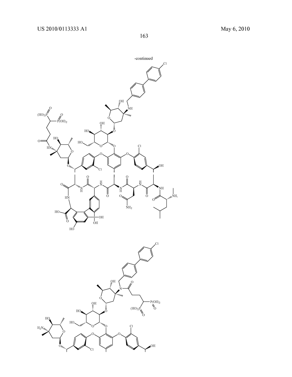 PHOSPHONATED GLYCOPEPTIDE AND LIPOGLYCOPEPTIDE ANTIBIOTICS AND USES THEREOF FOR THE PREVENTION AND TREATMENT OF BONE AND JOINT INFECTIONS - diagram, schematic, and image 173