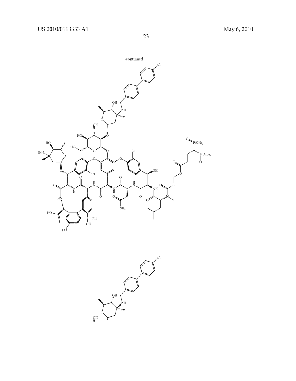 PHOSPHONATED GLYCOPEPTIDE AND LIPOGLYCOPEPTIDE ANTIBIOTICS AND USES THEREOF FOR THE PREVENTION AND TREATMENT OF BONE AND JOINT INFECTIONS - diagram, schematic, and image 24