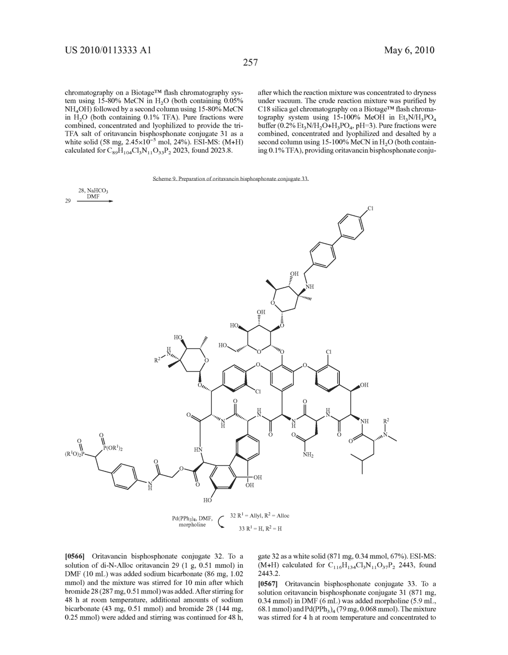 PHOSPHONATED GLYCOPEPTIDE AND LIPOGLYCOPEPTIDE ANTIBIOTICS AND USES THEREOF FOR THE PREVENTION AND TREATMENT OF BONE AND JOINT INFECTIONS - diagram, schematic, and image 267