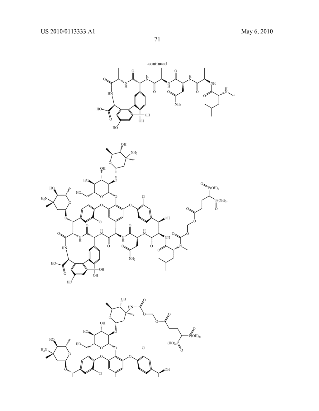 PHOSPHONATED GLYCOPEPTIDE AND LIPOGLYCOPEPTIDE ANTIBIOTICS AND USES THEREOF FOR THE PREVENTION AND TREATMENT OF BONE AND JOINT INFECTIONS - diagram, schematic, and image 72