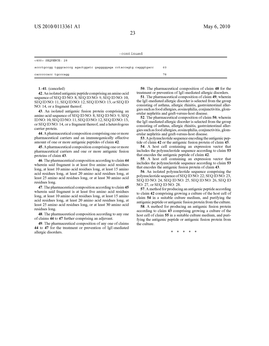 ANTI-IGE VACCINES - diagram, schematic, and image 29