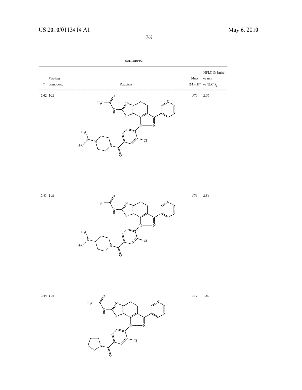 THIAZOLYL-DIHYDRO-INDAZOLES - diagram, schematic, and image 39