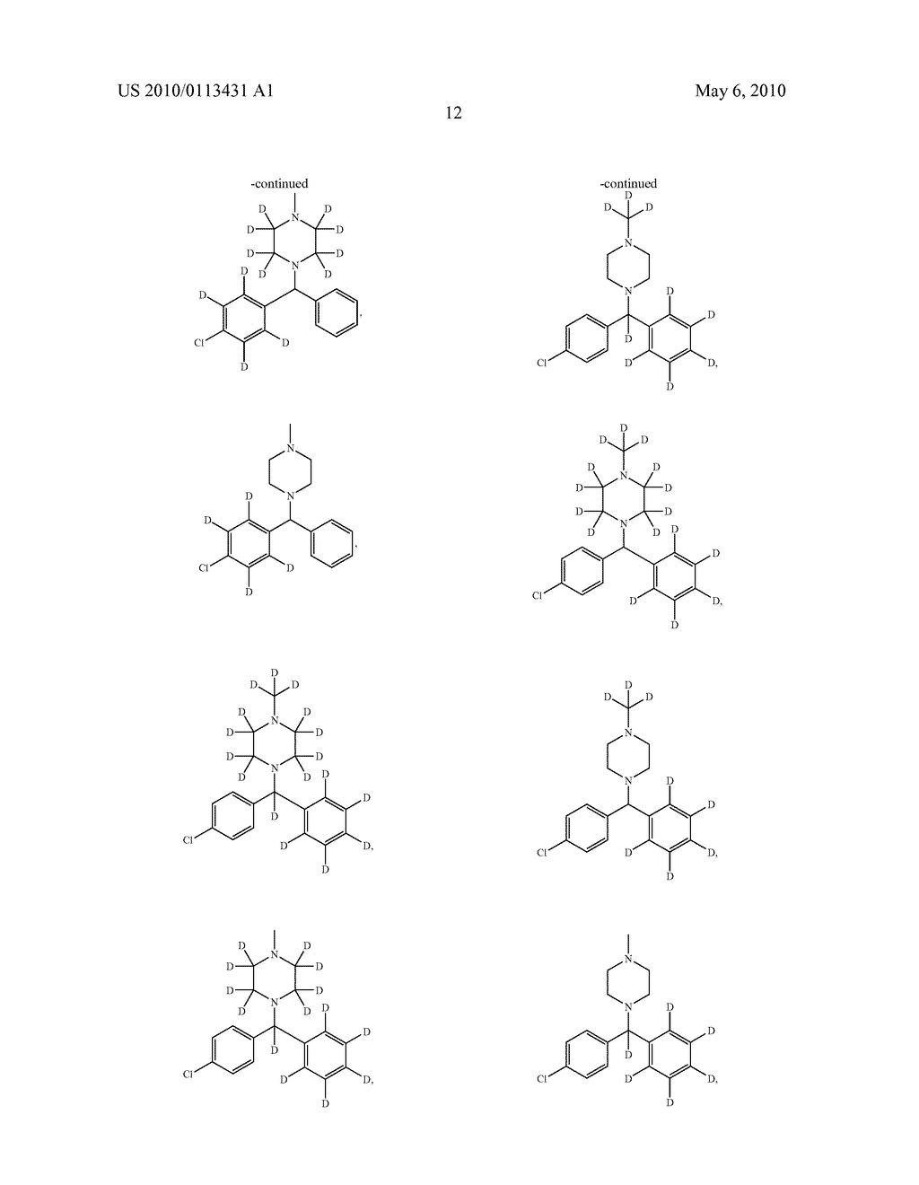 N-METHYL PIPERAZINE MODULATORS OF H1 RECEPTOR - diagram, schematic, and image 13