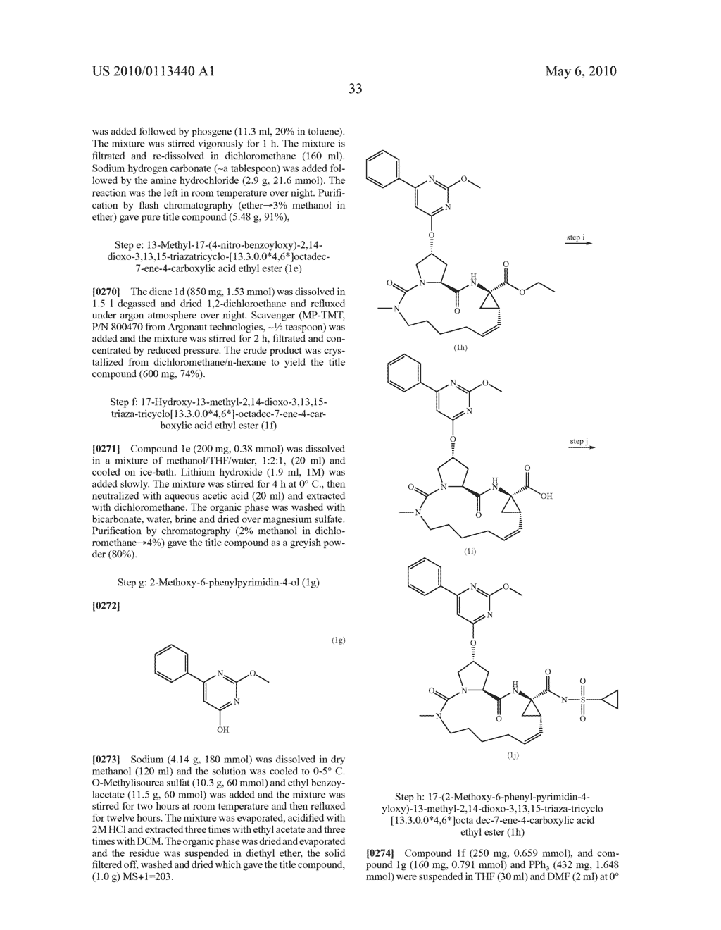 PYRIMIDINE SUBSTITUTED MACROCYCLIC HCV INHIBITORS - diagram, schematic, and image 34