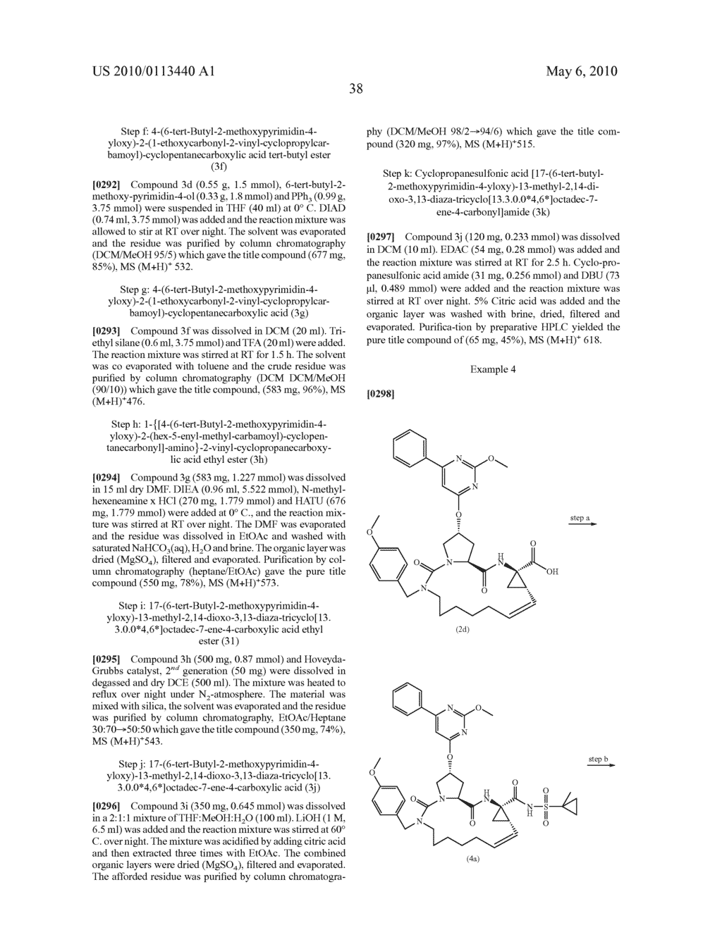 PYRIMIDINE SUBSTITUTED MACROCYCLIC HCV INHIBITORS - diagram, schematic, and image 39