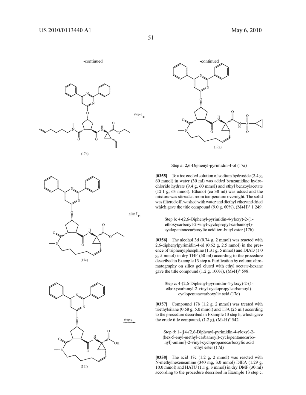 PYRIMIDINE SUBSTITUTED MACROCYCLIC HCV INHIBITORS - diagram, schematic, and image 52