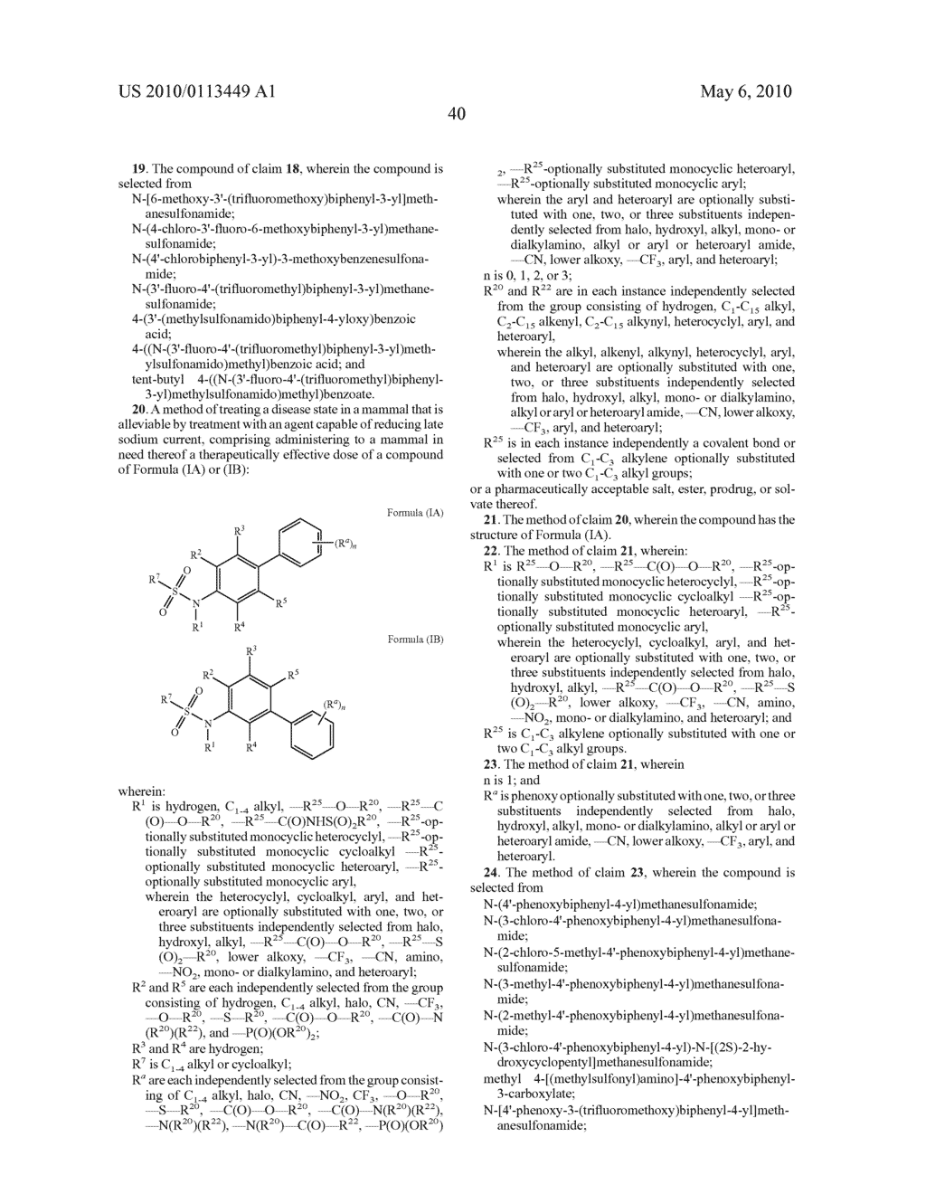 FUSED HETEROCYCLIC COMPOUNDS AS ION CHANNEL MODULATORS - diagram, schematic, and image 41