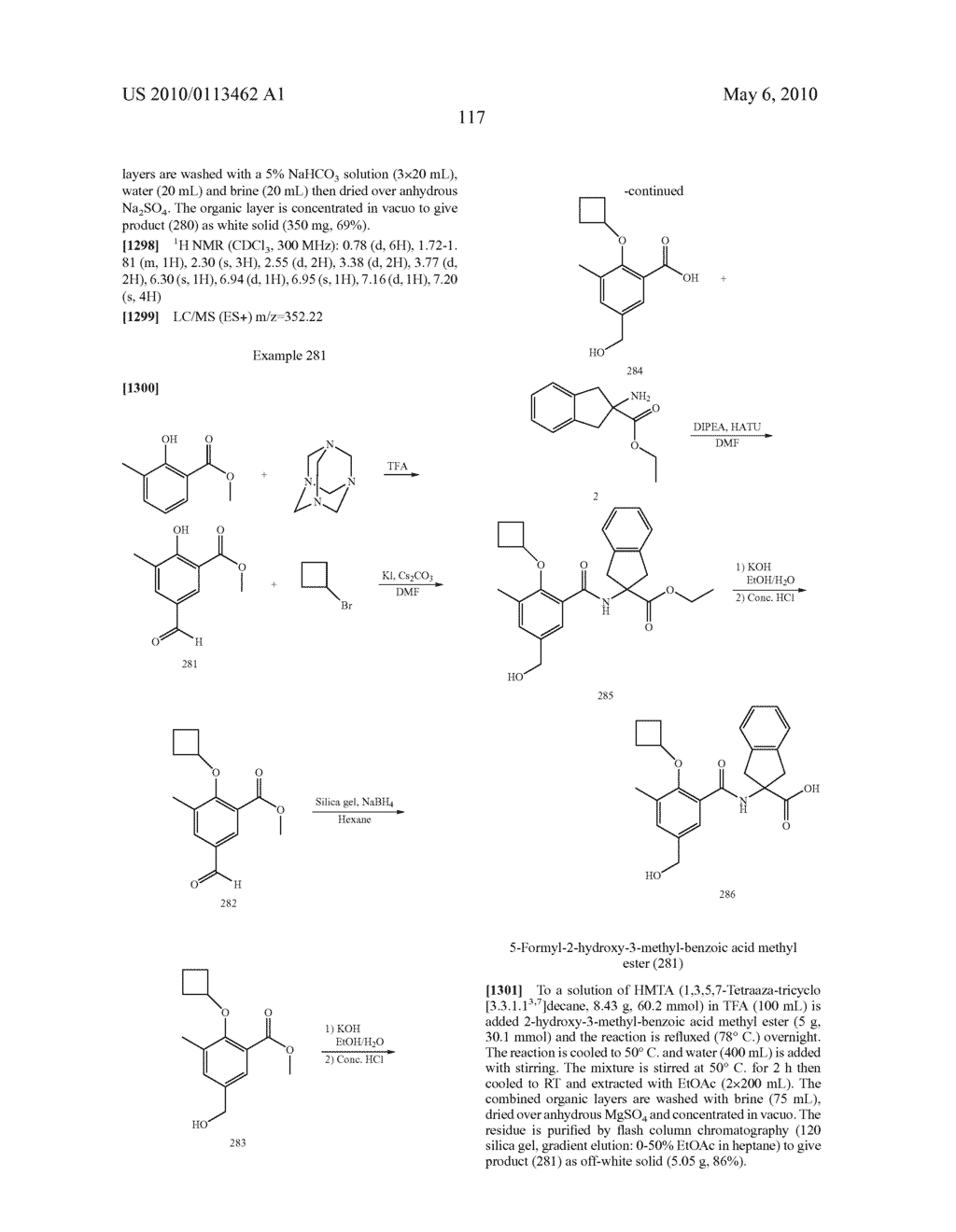 SUBSTITUTED BENZOYLAMINO-INDAN-2-CARBOXYLIC ACIDS AND RELATED COMPOUNDS - diagram, schematic, and image 118