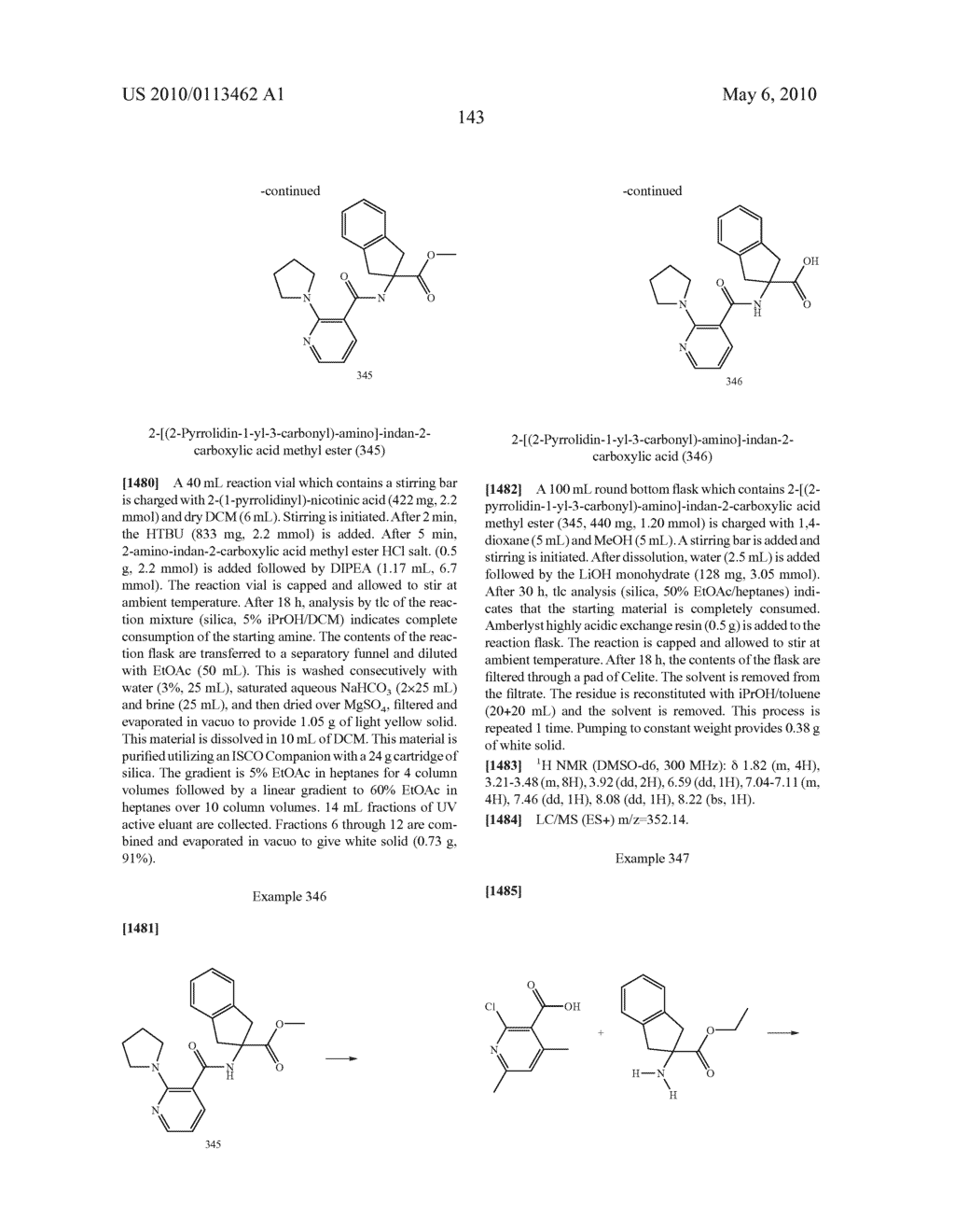 SUBSTITUTED BENZOYLAMINO-INDAN-2-CARBOXYLIC ACIDS AND RELATED COMPOUNDS - diagram, schematic, and image 144