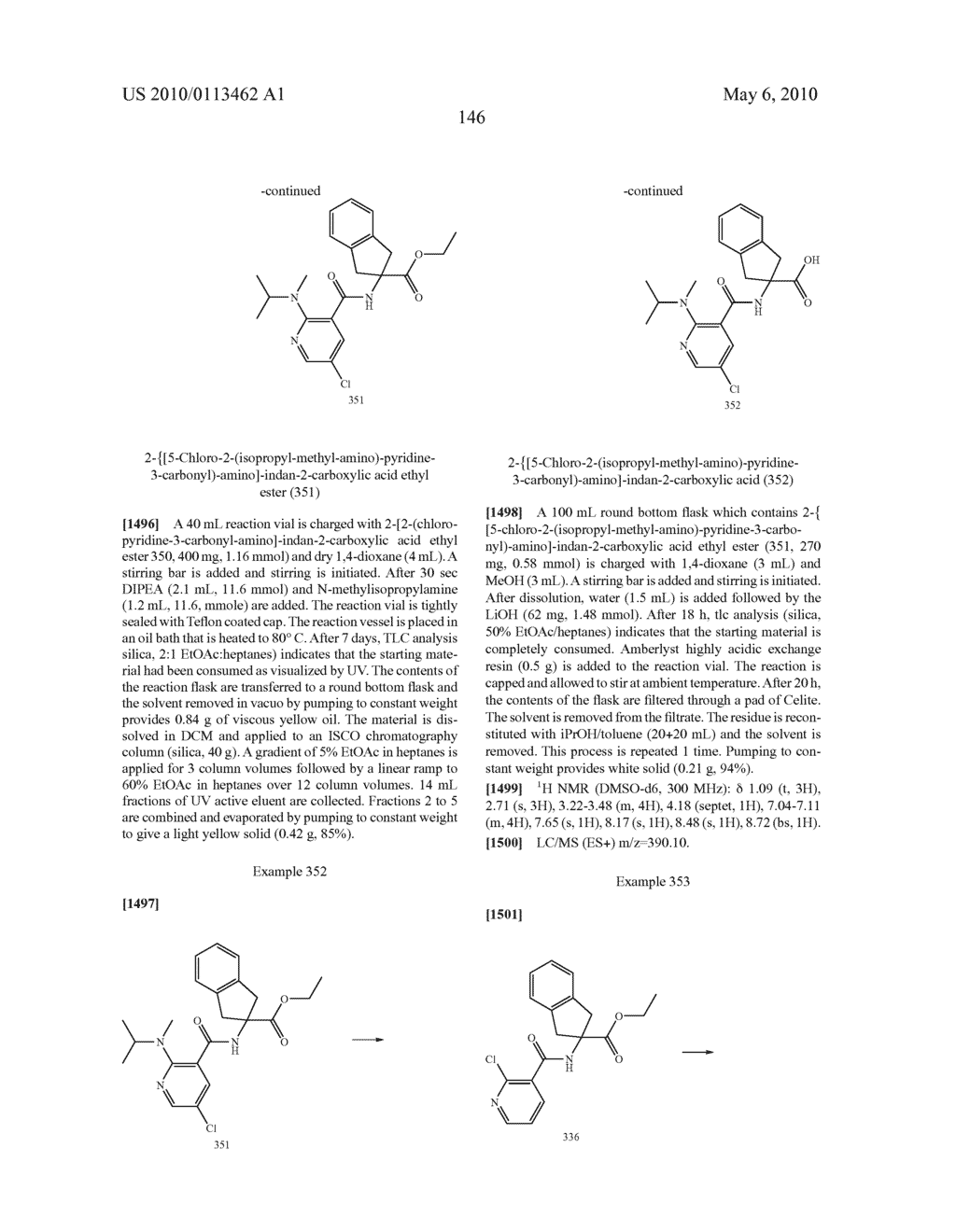 SUBSTITUTED BENZOYLAMINO-INDAN-2-CARBOXYLIC ACIDS AND RELATED COMPOUNDS - diagram, schematic, and image 147