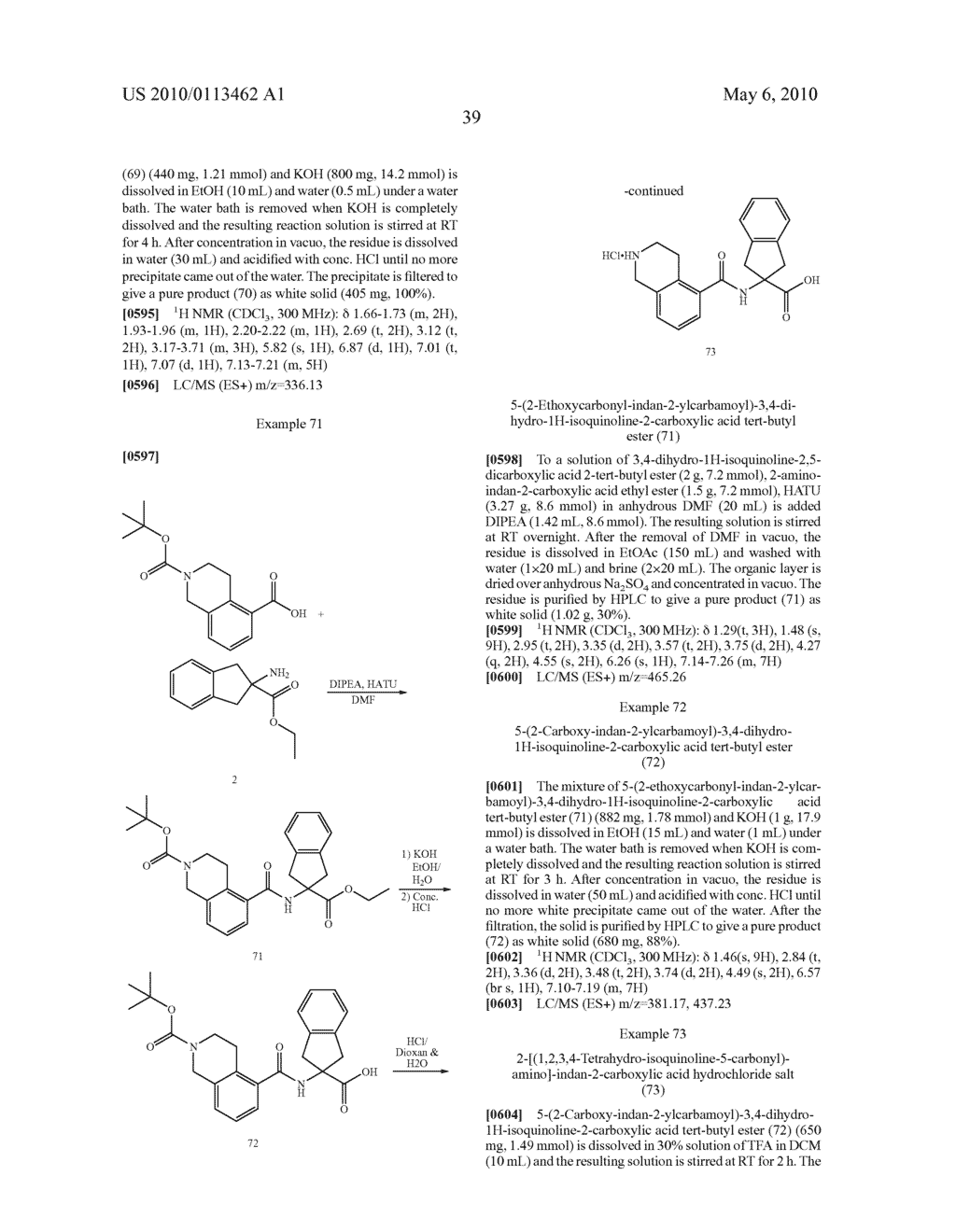 SUBSTITUTED BENZOYLAMINO-INDAN-2-CARBOXYLIC ACIDS AND RELATED COMPOUNDS - diagram, schematic, and image 40